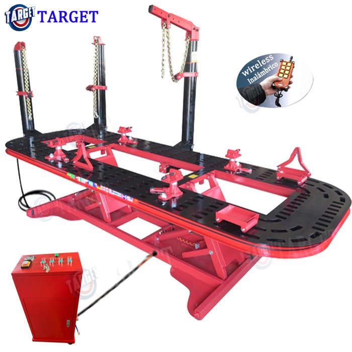 Factory Direct Sale Cheap Price Hot Selling Car Bench Chassis Straightener Car O Liner Auto Body Repair Car Frame Machine